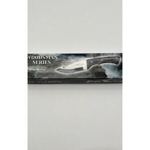 New. 8" Woodsman Series Guthook Blade Knife With Sheath Frost Cutlery